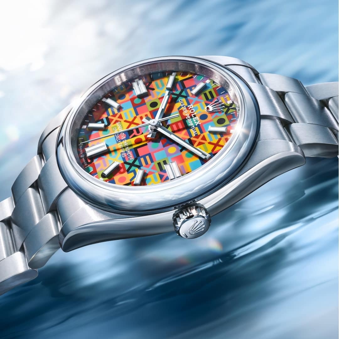 Rolex Oyster Perpetual 36 Oyster bracelet close-up